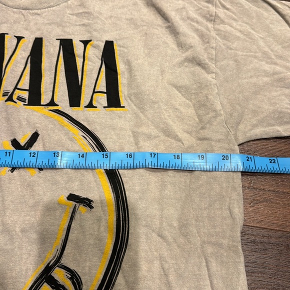 Nirvana NWOT Short Sleeves Tee, 100% Cotton. - Picture 3 of 5